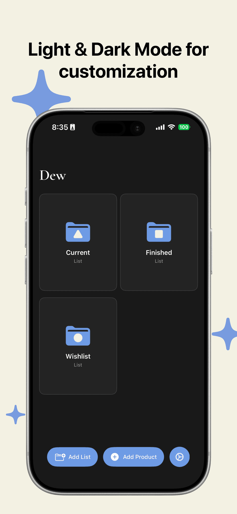 Dew - Beauty Product Tracker screenshot 3