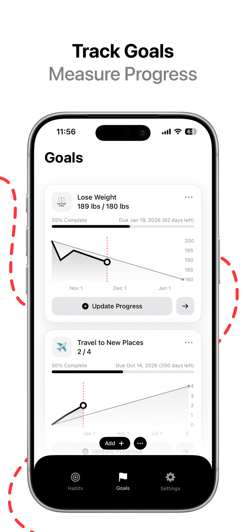 HabitFast - Habit Tracker screenshot 2