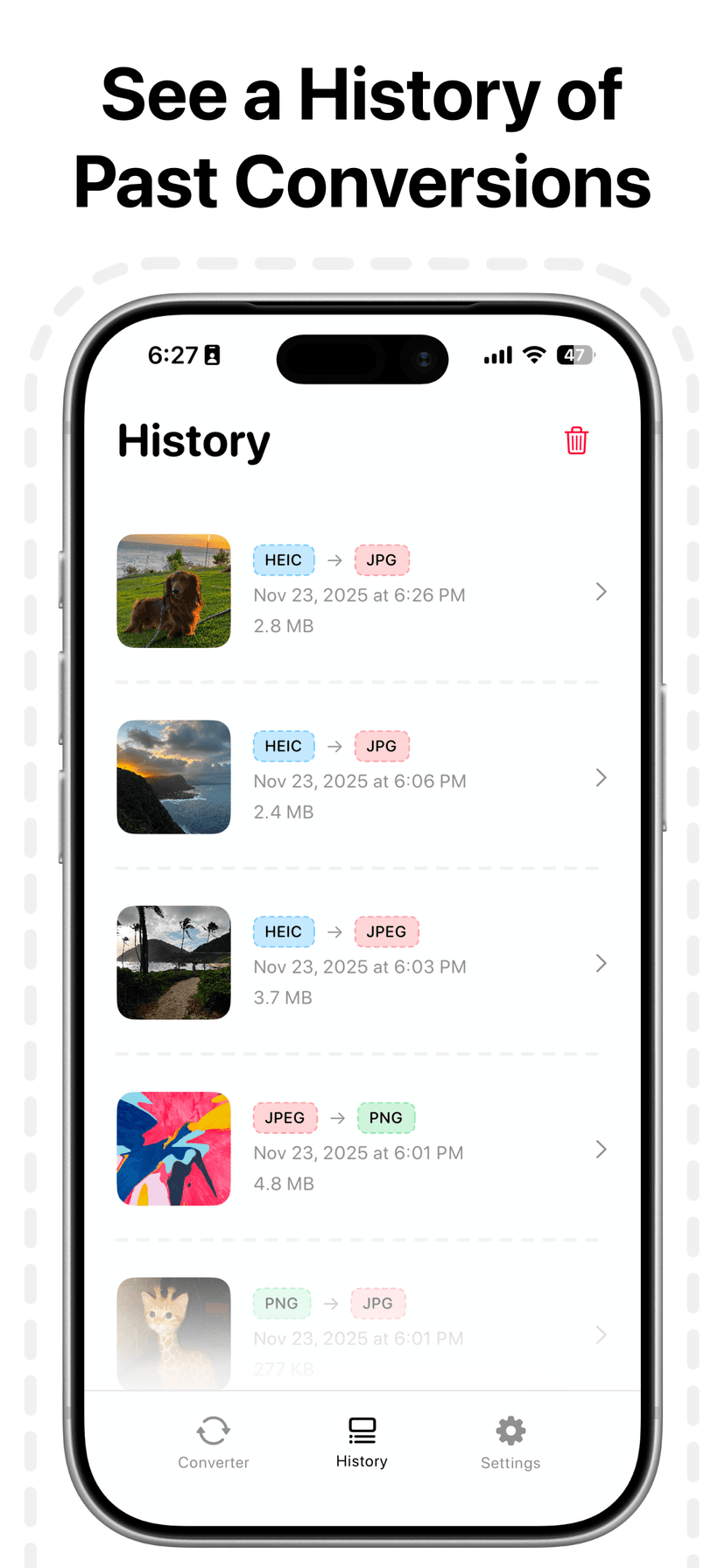 HEIC to JPG - Image Converter screenshot 4