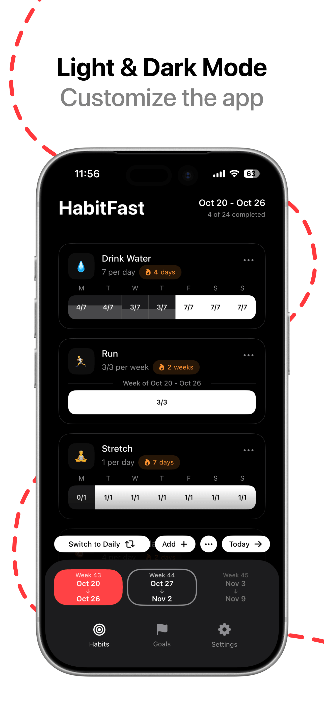 HabitFast - Habit Tracker screenshot 4