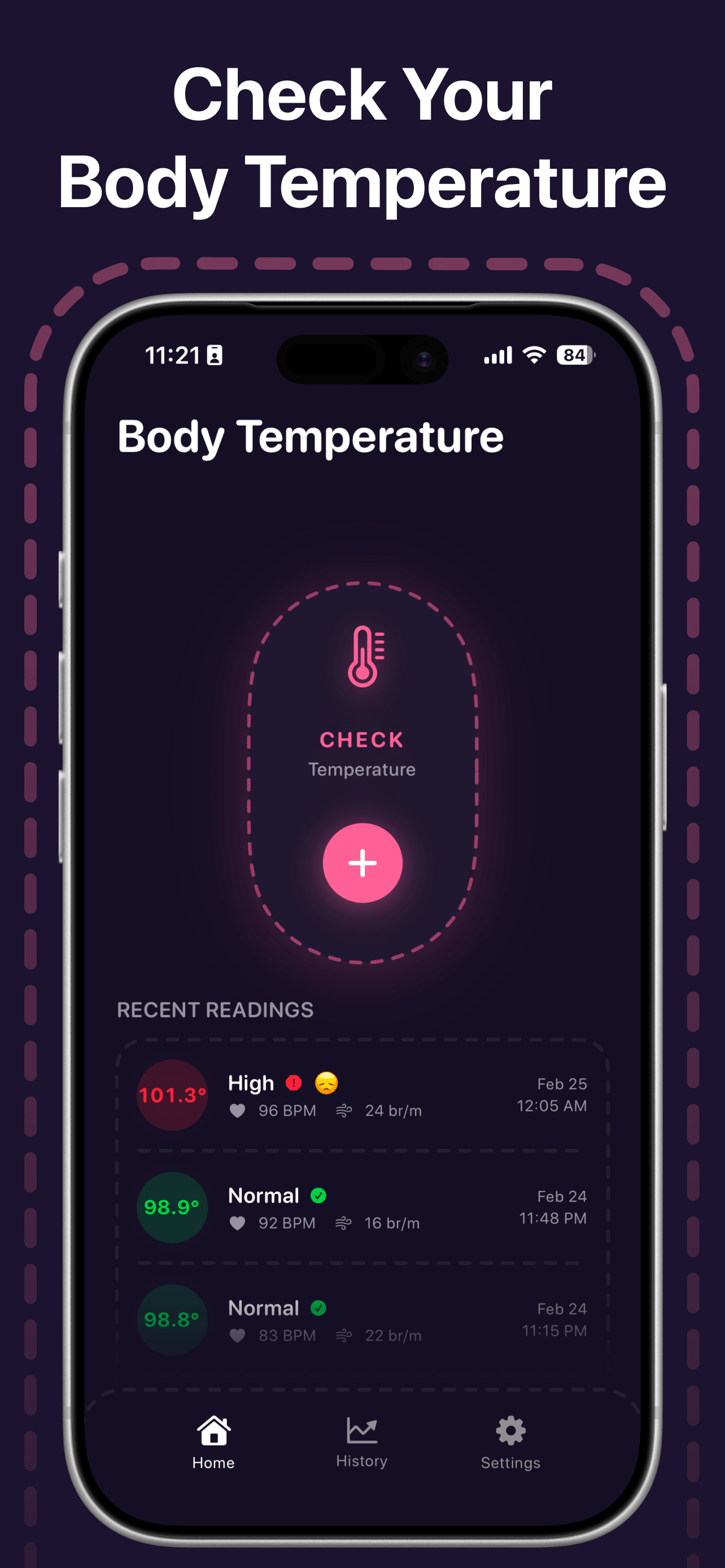 Thermometer & Body Temperature screenshot 2