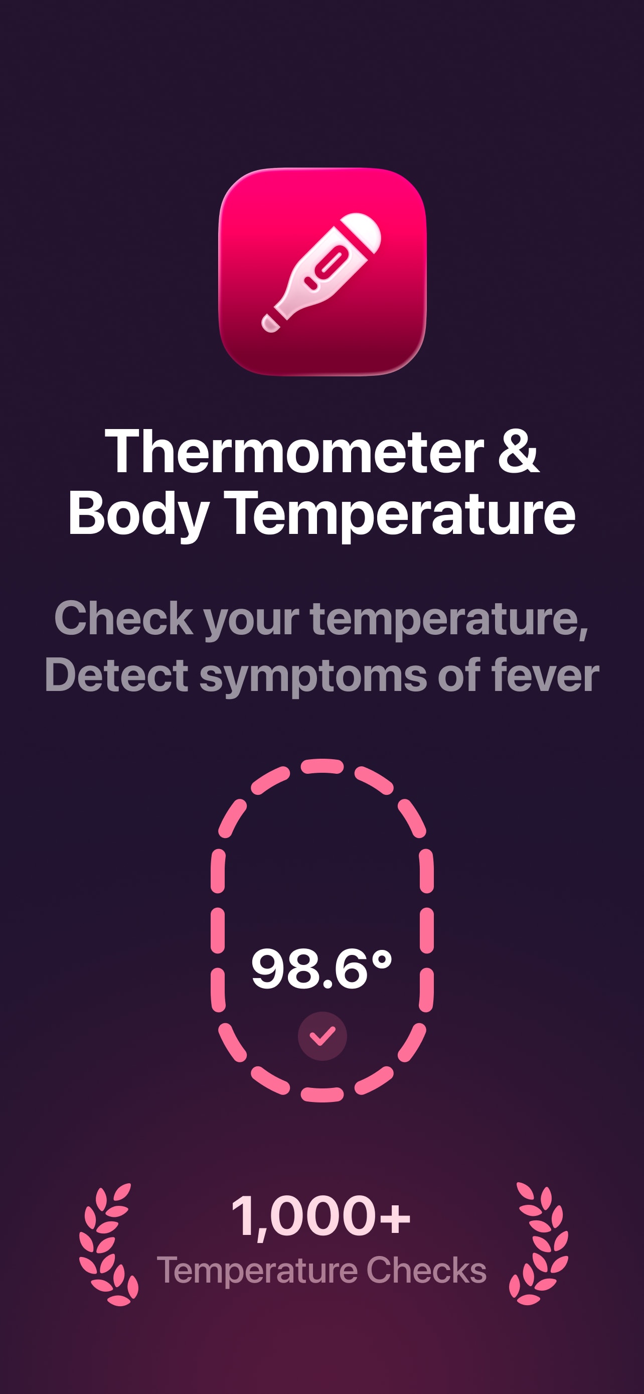 Thermometer & Body Temperature screenshot 1
