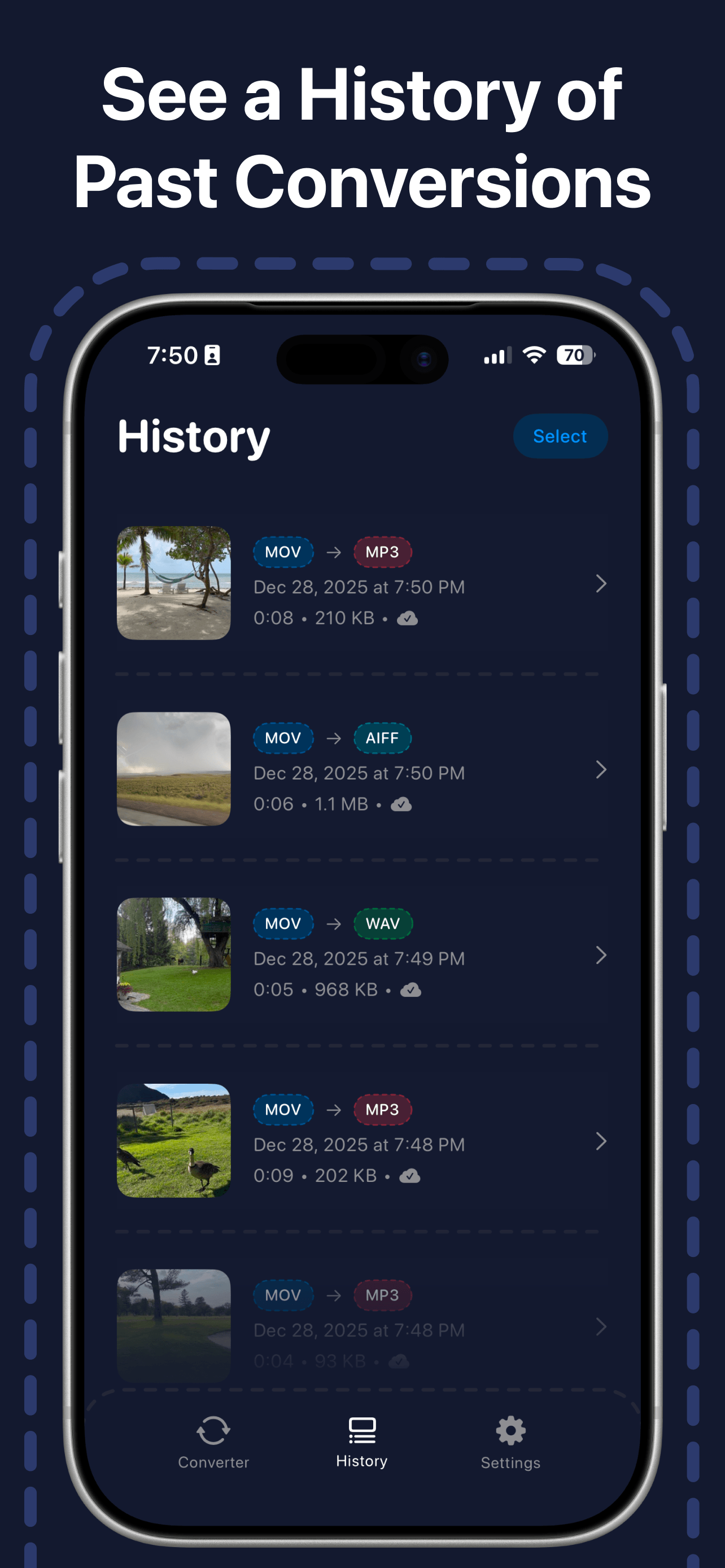 Convert Video to Audio: V2A screenshot 6